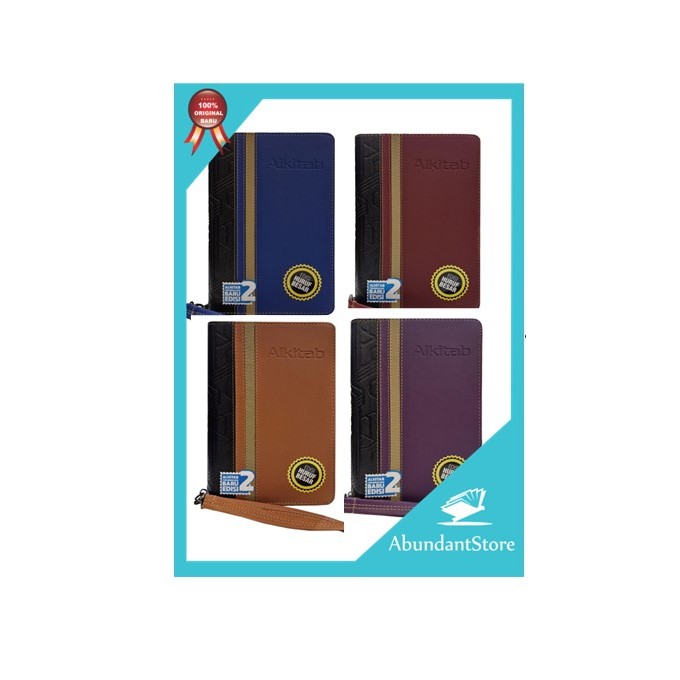 Alkitab Ukuran BESAR Lansia Manula Sampul Kulit Resleting VENTA - TB2 064 VENTA