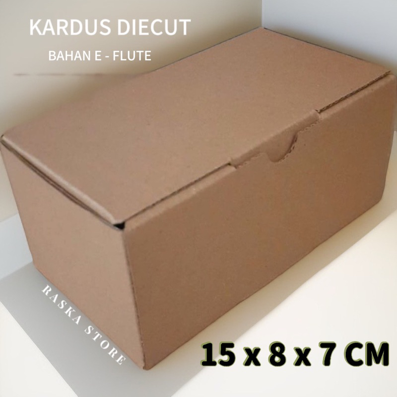 

Kardus Box UK 15x8x7 Cm Model DieCut