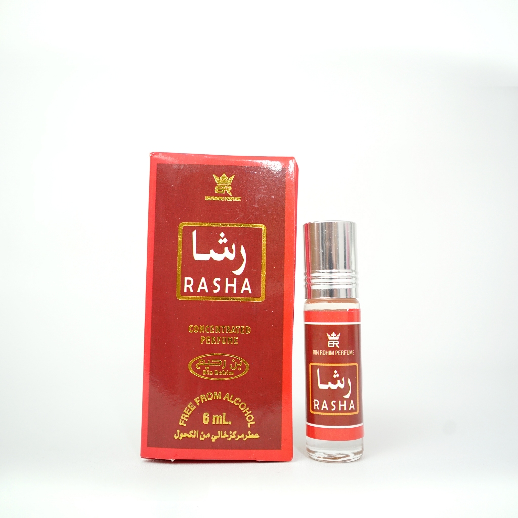 PARFUM RASHA Roll On 1pcs | Parfume Bin Rohim - Parfum Roll On Non Alk0hol 6 ML
