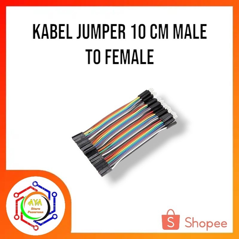 Kabel Jumper 10 cm Male Female