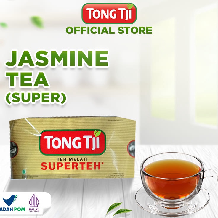 

COD Tong Tji Super Jasmine Tea 1 pack isi 25 gram Teh Seduh Loose Tea