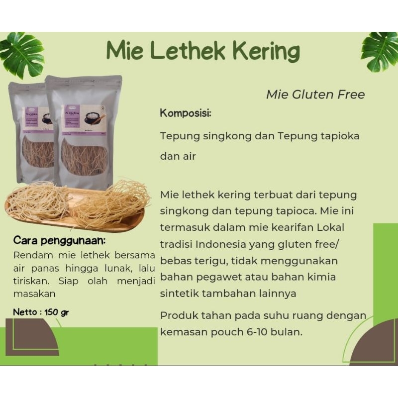 

Ikarie Organic Mie Lethek Kering