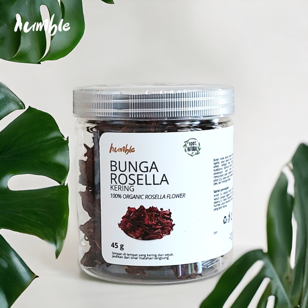 

Teh Bunga Rosella 45 gram | Rosella flower pure organik humble