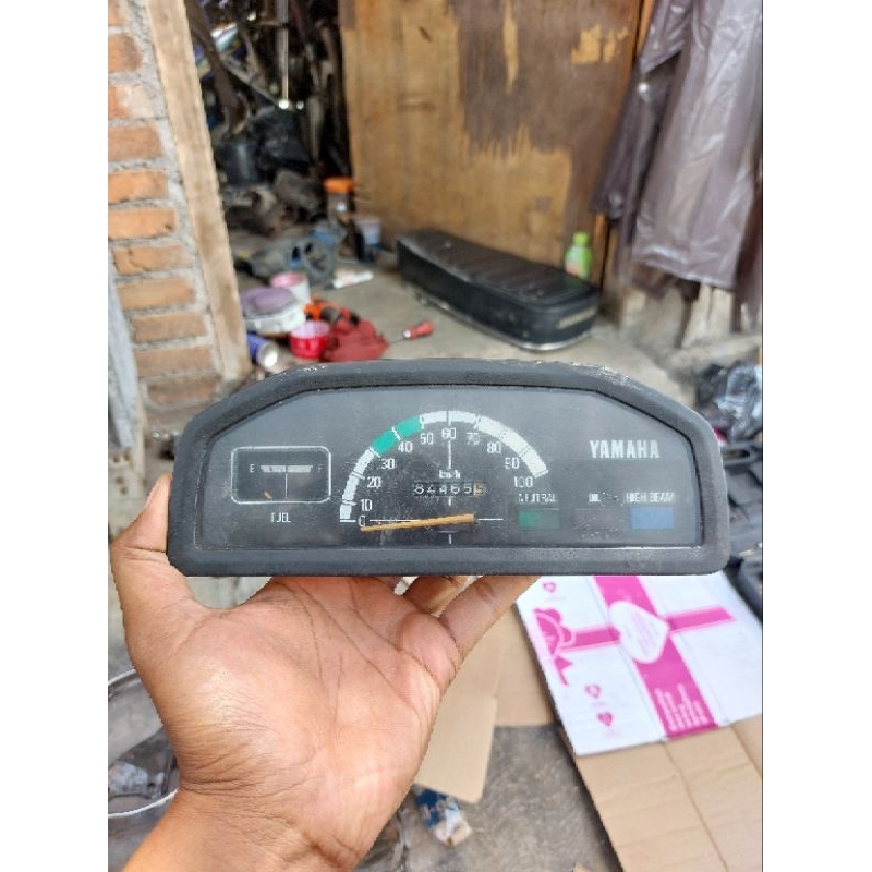 Spidometer Spedometer Yamaha V80 Robot Original Bahan
