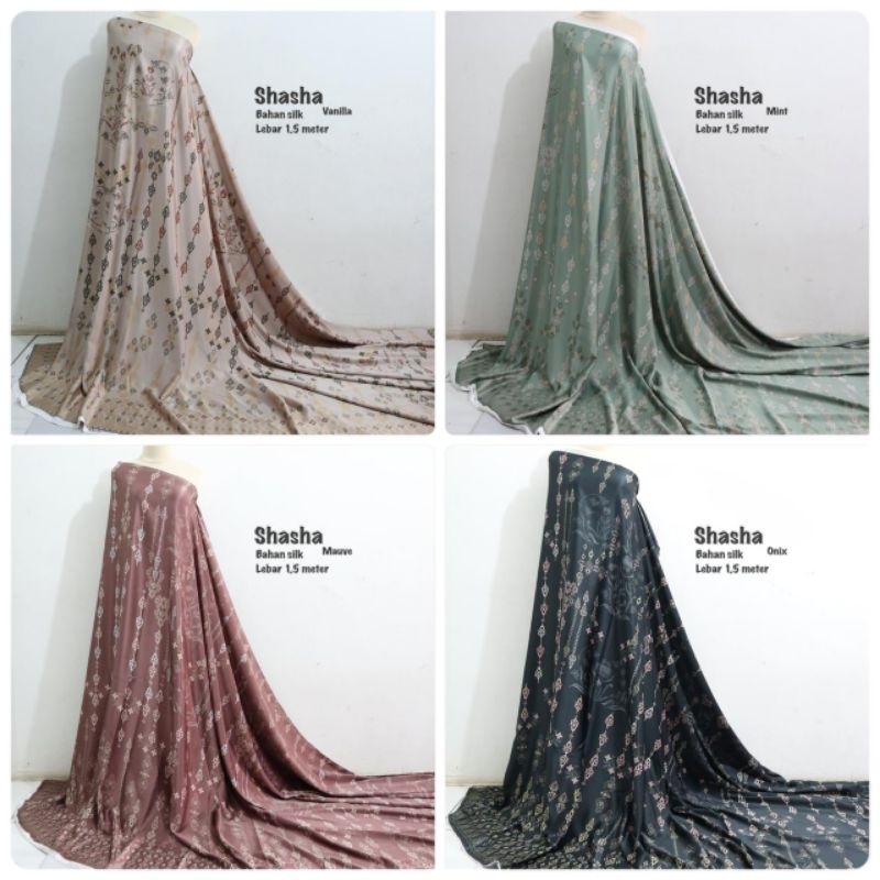 kain silk murah | kain gamis silk murah | kain meteran murah