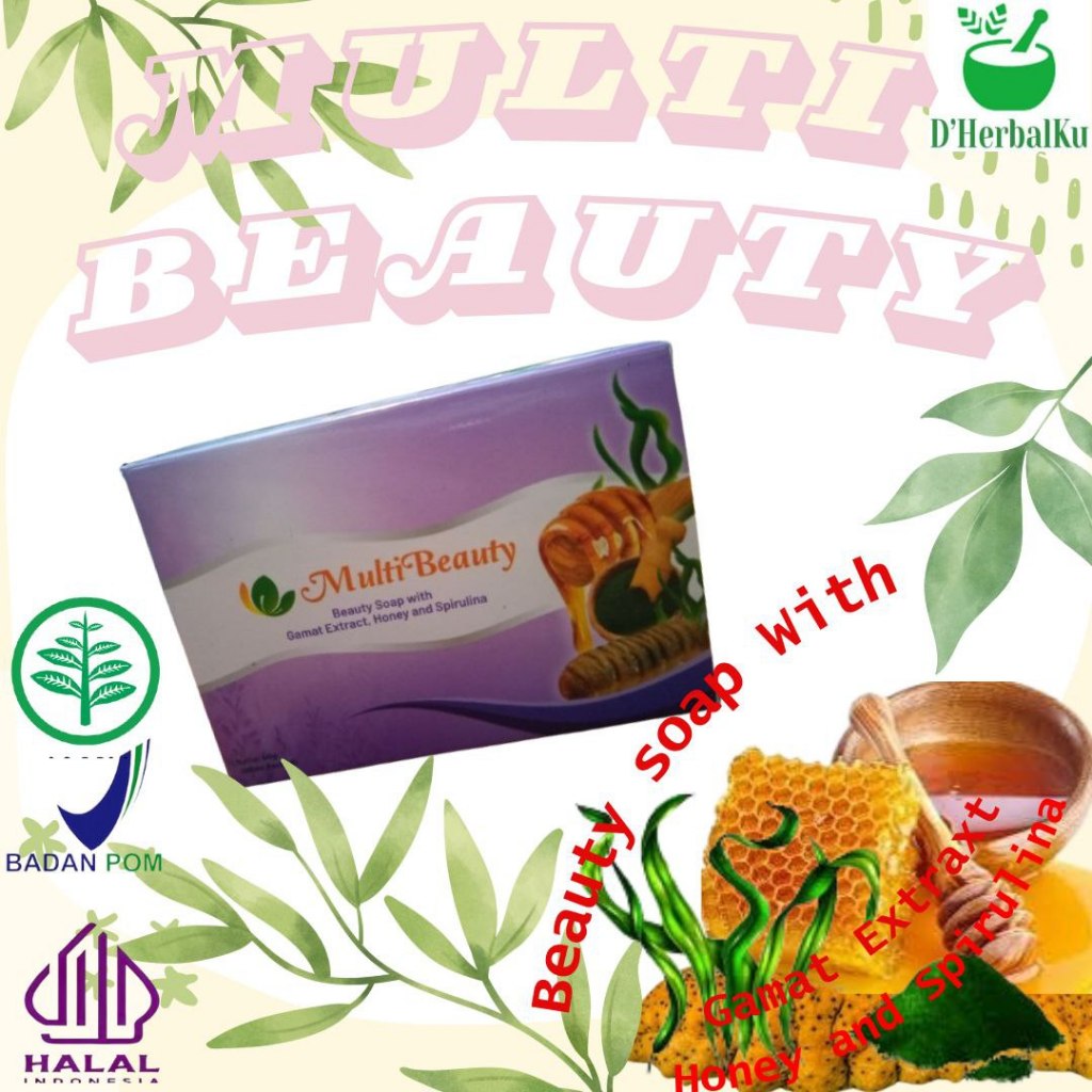 SABUN MULTI BEAUTY SOAP HARGA 1 PCS 60gr ORIGINAL
