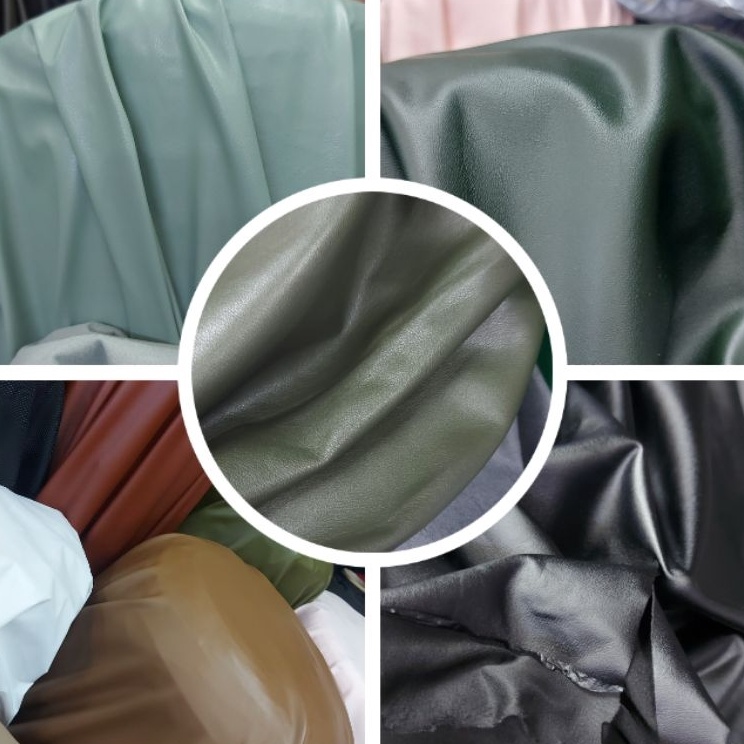 Pasti Tertarik KAIN KULIT SINTETIS DAN ELASTISBAHAN DASAR JAKET SEPATU DAN DLL