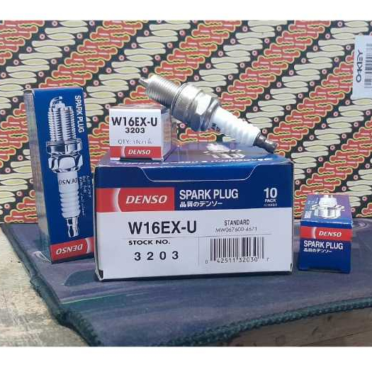 BUSI MOBIL DENSO W16EX-U untuk KIJANG, STARLET, CARRY, FUTURA