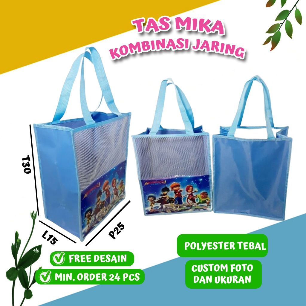 

TAS SOUVENIR MIKA PREMIUM JARING SPONGEBOB