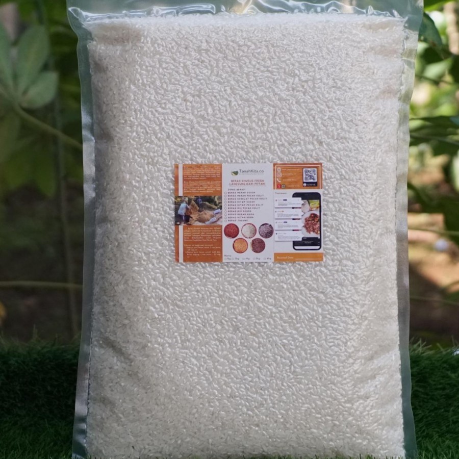 

Beras Sumedang Asli, Pulen, FRESH langsung dari Petani (6kg Vacuum)