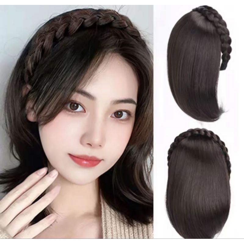 Wig Bando Wig Kepang Bando Wig Korean Style Bando Wig