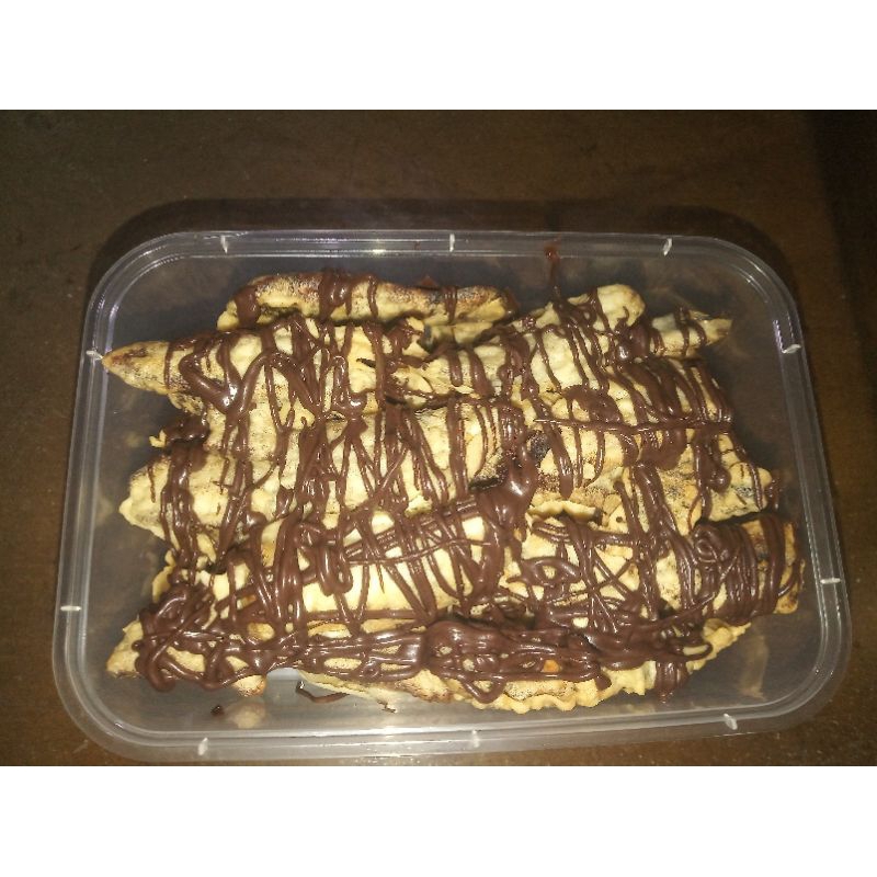 

pisang salai coklat