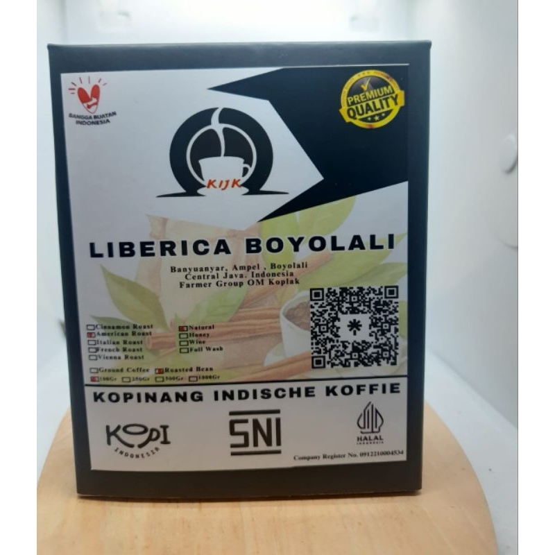 

drip bag Kopi Liberika Boyolali