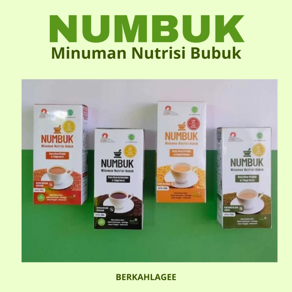 

Minuman Nutrisi Bubuk NUMBUK | Minuman Diet