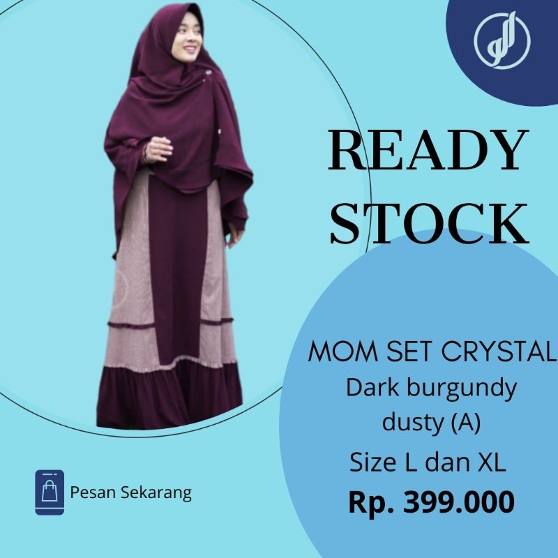 SARIMBIT LOVELY SERIES MOM SET/GIRL SET/DAD KOKO SHORT BY ALWA HIJAB