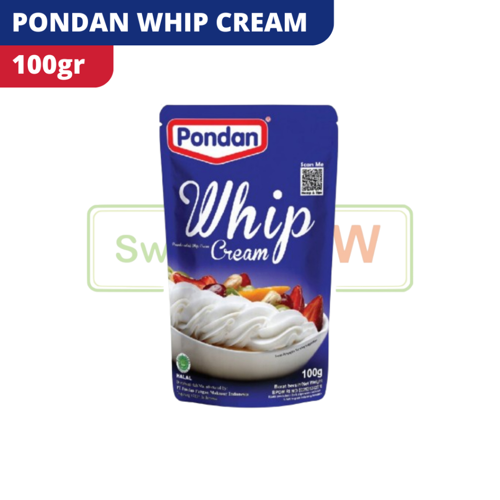 

PONDAN WHIP CREAM 100GR