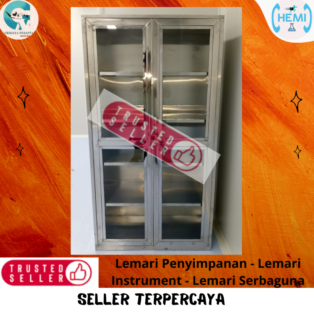 Lemari Penyimpanan - Lemari Instrument - Lemari Serbaguna - Lemari Obat-obatan