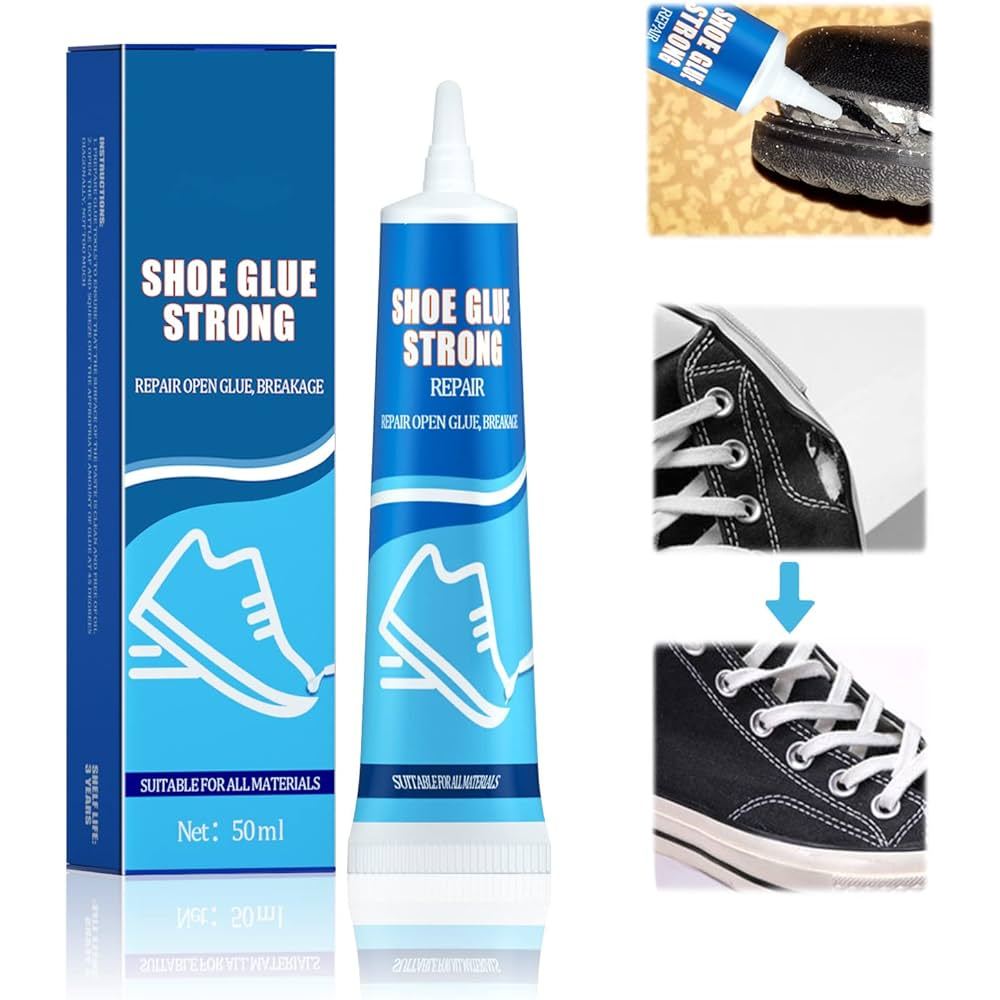 Jue-Fish Lem Sepatu Super Kuat Perekat Sepatu - Shoe Glue Strong - Lem Gel Serbaguna Super Rekat