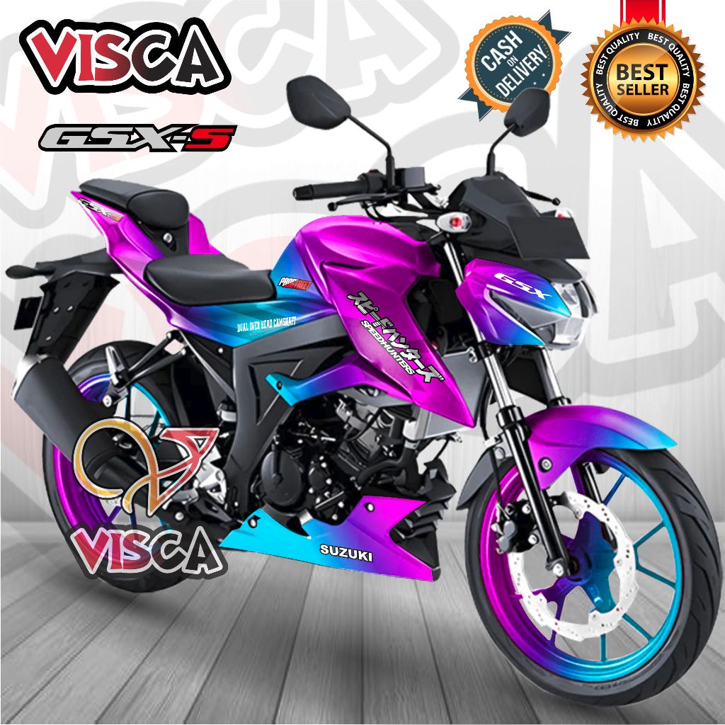 Decal Gsx S150 Full Body Stiker Gsx S150 Full Body Decal Gsx 150S Full Body Striping Gsx S150 Full B