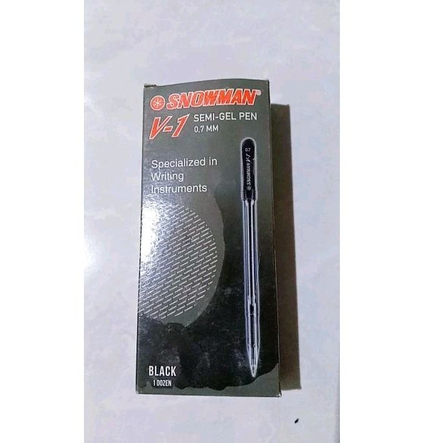 

Ballpoint/Pen SNOWMAN V-1/Semi-Gel Pen 07.MM