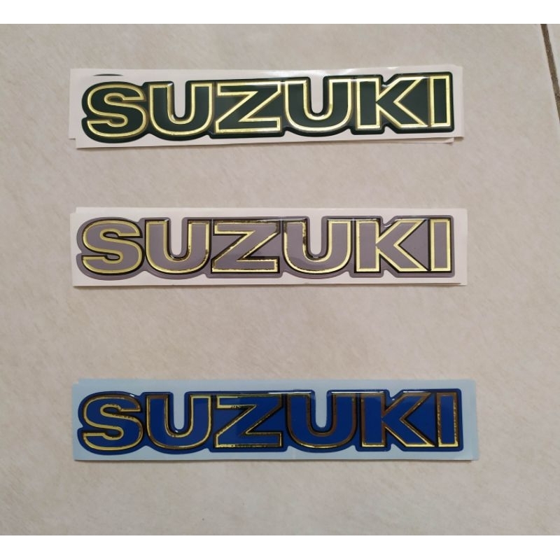 stiker suzuki tangki thunder 250