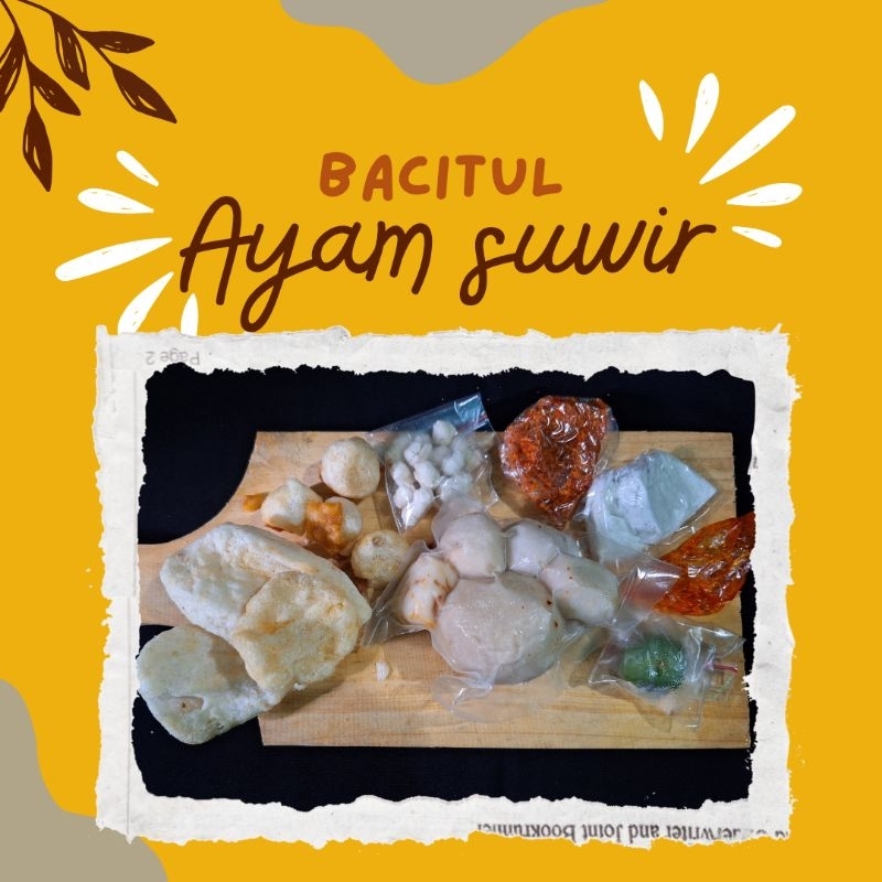 

Bakso aci mantul ayam suwir