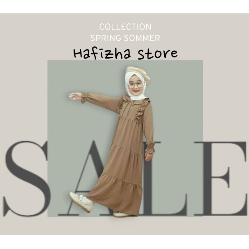 GAMIS CANTIK ANAK SHAFA/GAMIS LEBARAN/GAMIS/GAMIS TERBARU/GAMIS CANTIK/BAJU LEBARAN/BAJU MUSLIM/BAJU