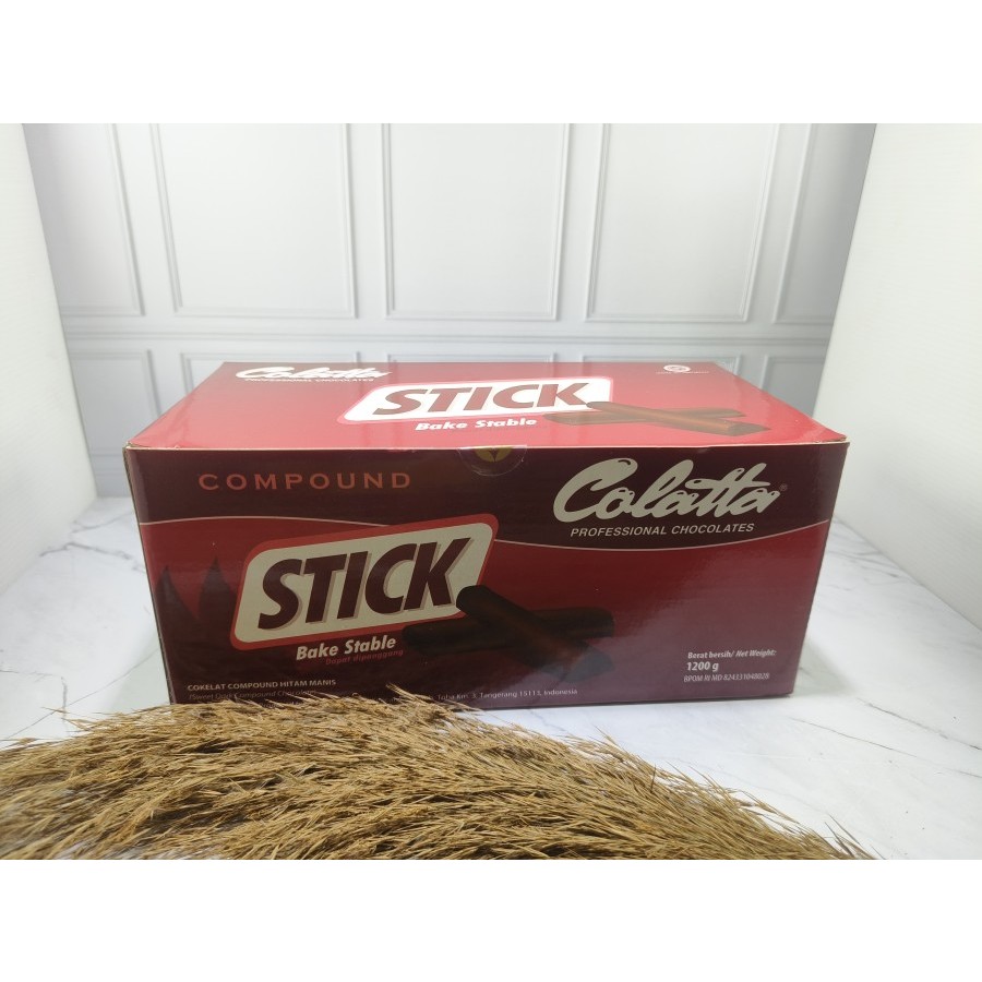 

Colatta Compound Chocolate Stick / Colatta Coklat Batang Stik 1.2Kg