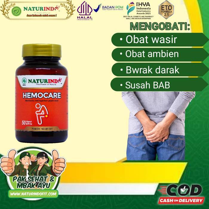 Hemocare Obat Wasir  ambeien  benjolan di dubur Hemocare