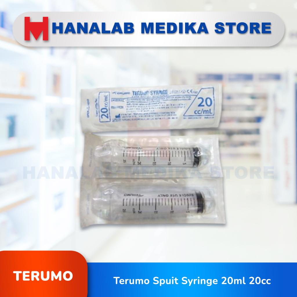 Terumo Spuit Syringe 20ml 20cc