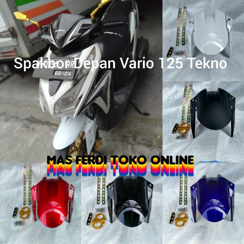 SPAKBOR DEPAN MODIF VARIO 125 LAMA SPAKBOR DEPAN VARIO 125 OLD KZR