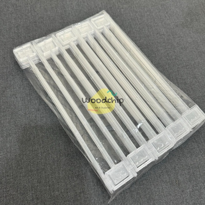 

99 BRANDS FESTIVAL Stick card kotak transparent 1 PACK isi 1 pcs stik kartu ucapan stick card