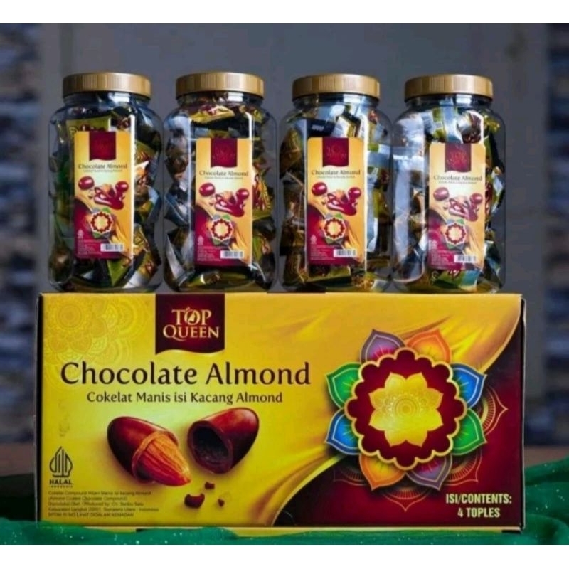 

chocolate Almond | cemilan sehat| qualitas terjamin