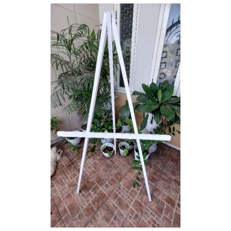 Standing foto wedding tinggi 130 cm / stand foto / tryport foto wedding