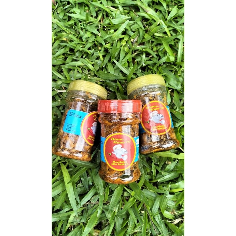 

Huuu.... Haaa Toping Indomie Ikan Tongkol Balado Pedas / Sambal / Bubur / Nasi / Topping / Ramen