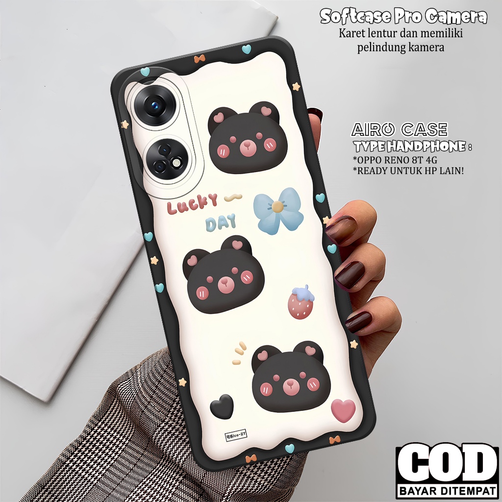 Softcase OPPO RENO 8T 4G Terbaru Case OPPO RENO 8T 4G Terbaru Fashion Case Kartun Casing OPPO RENO 8