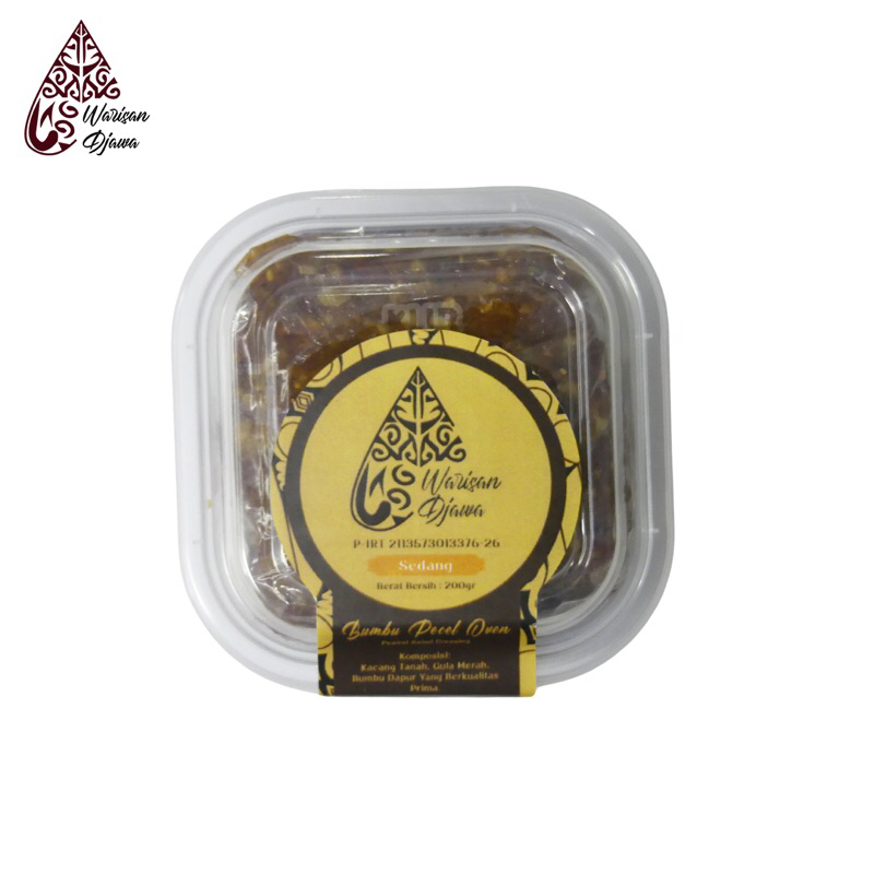 

*WARISAN DJAWA* Bumbu Pecel Oven Sedang 200gr