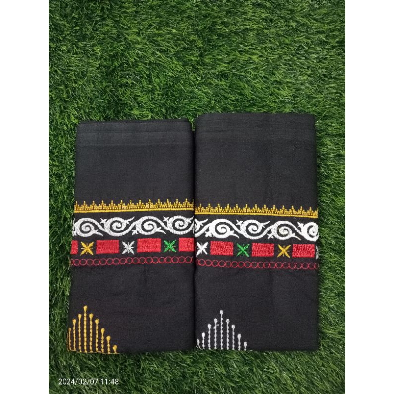 SARUNG BORDIR ACEH MOTIF ACEH GAYO| SARUNG WADIMOR BORDIR| SARUNG ACEH