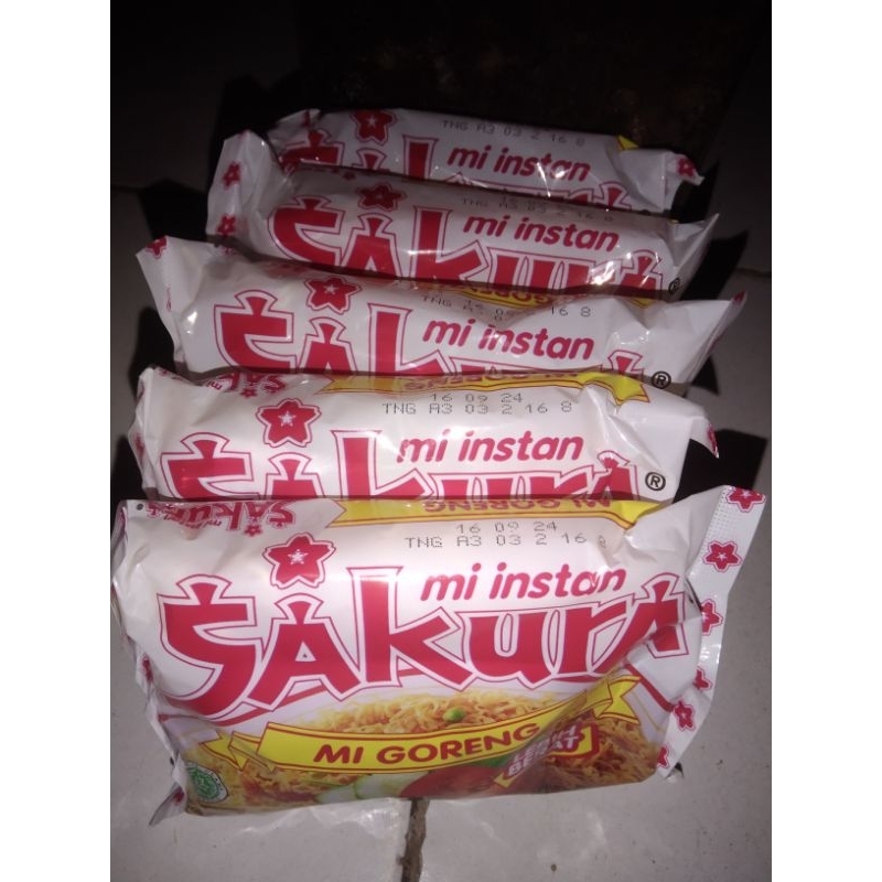 

mie instan sakura/5 pcs