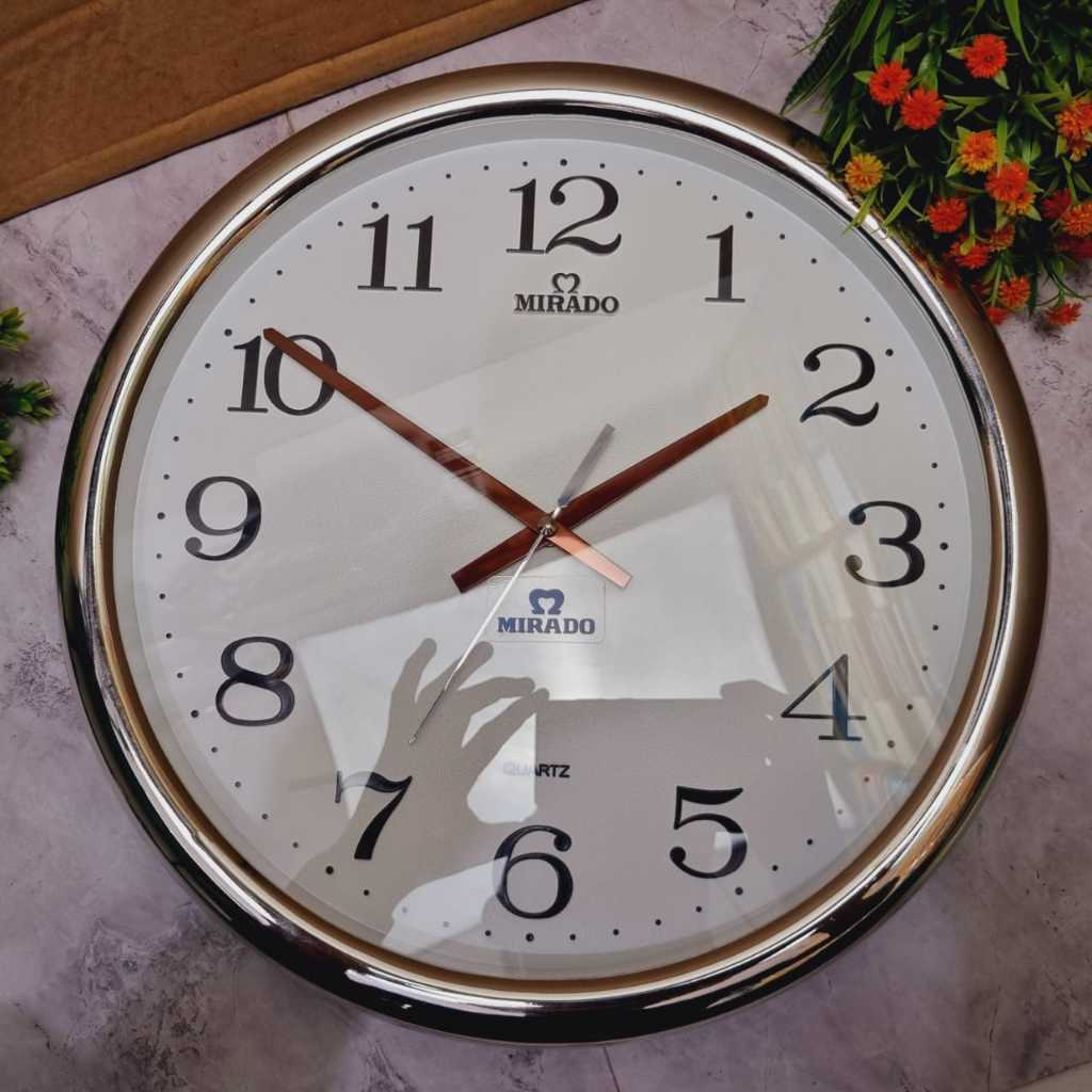 JAM DINDING TERBARU MIRADO 8505//JAM DINDING MIRADO ORIGINAL/JAM DINDING MIRADO TERMURAH/JAM DINDING