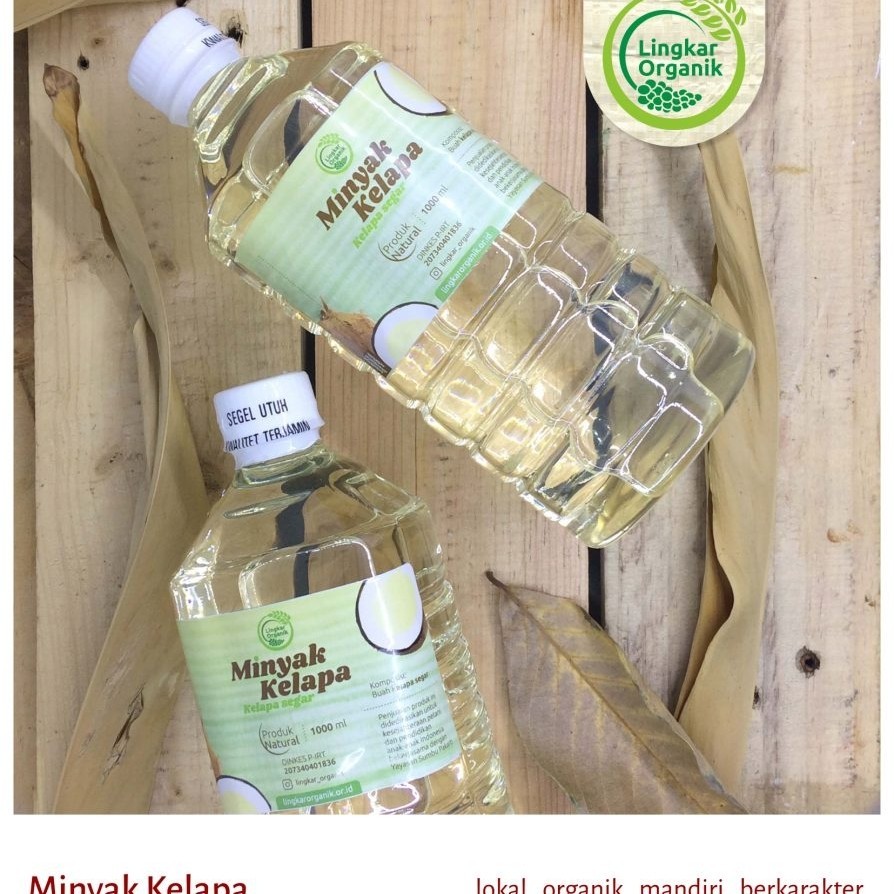 

Minyak Kelapa Lingkar Organik - Coconut Oil