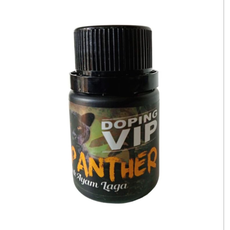 DOPING VIP BLACK PANTHER 175 PIL JAMU AYAM LAGA ADU MENINGKATKAN NAFAS & TENAGA AYAM ADUAN