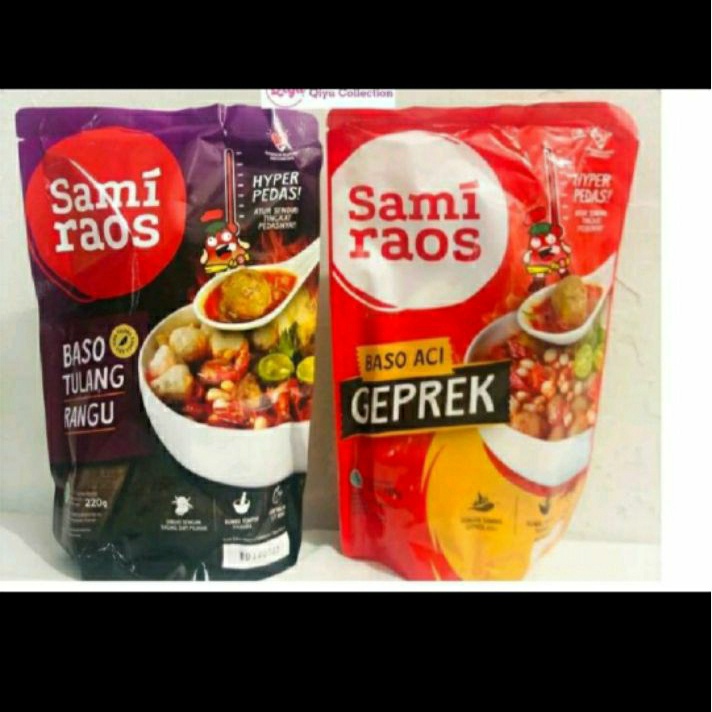 

Ready Stok Samiraos Baso Geprek Dan Tulang Rangu