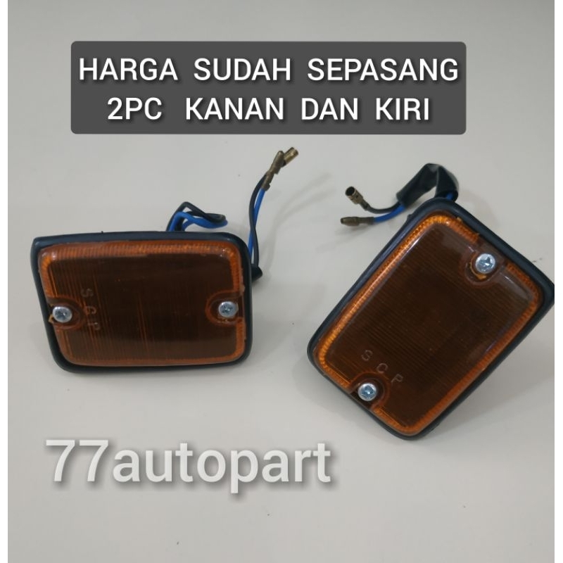 Sidelamp Lampu Sen Samping Fender Mobil Taft Kebo F50 Badak harga sudah sepasang