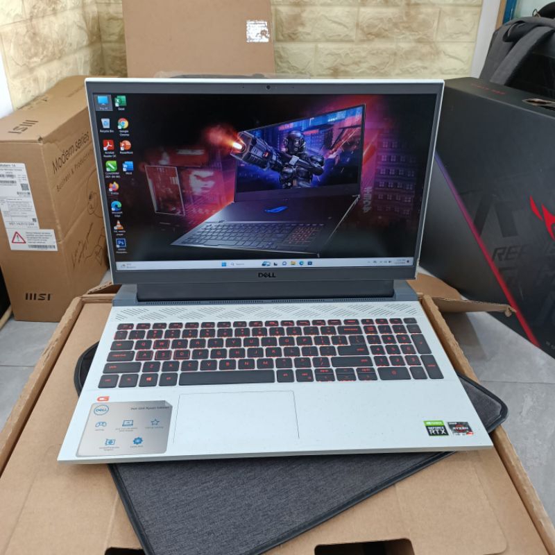 Laptop Dell Gaming RTX3050 Ryzen 7-5800H