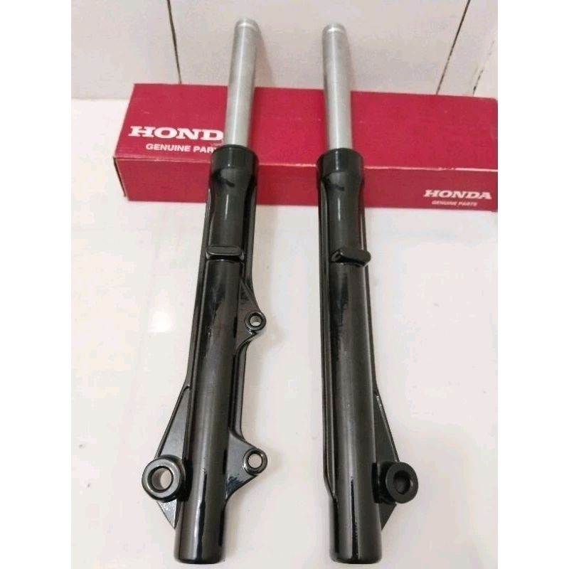 sok depan Supra x 125 as sok depan Supra x 125 komplit warna hitam