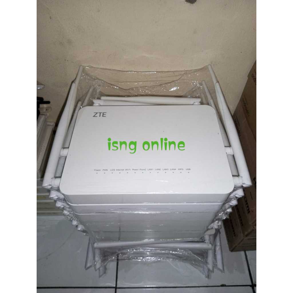 Router ONT GPON ZTE F670 Fiberhome Premium 3 antena & 6 antena