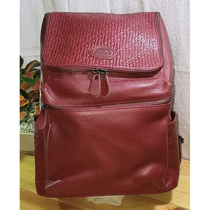 Tas kulit sapi asli berliano Huges bag vvvvgc