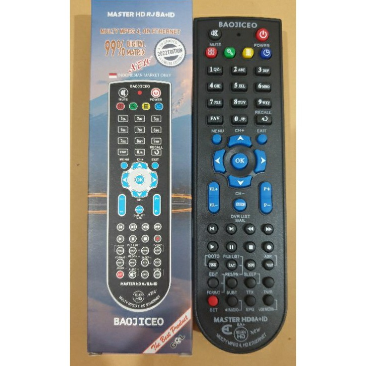 Promo Flash Sale remot multy master hd mp4 originaluntuk reciver indihome BAOJI