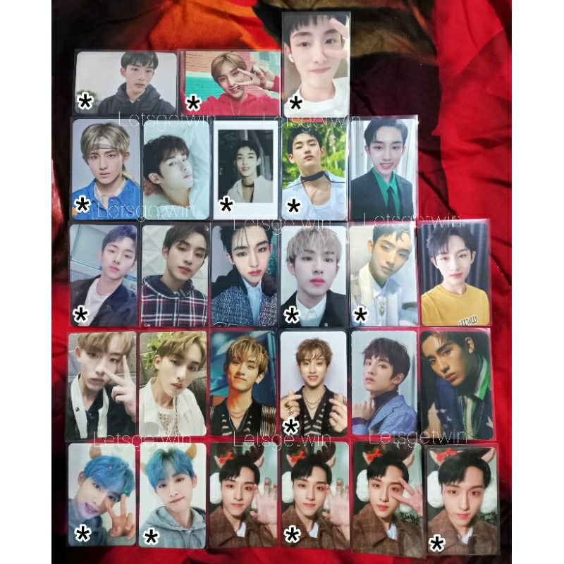photocard winwin official wayv nct tc stc pink christmas acrylic totm tc b phantom resonance kihno a